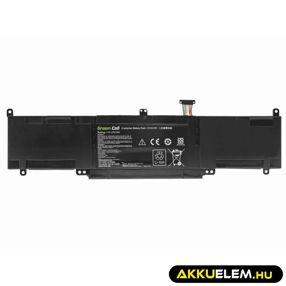 Utángyártott laptop akkumulátor C31N1339 Asus ZenBook UX303 UX303U UX303UA UX303UB UX303L Transformer Book TP300L TP300LA TP300LD TP300LJ