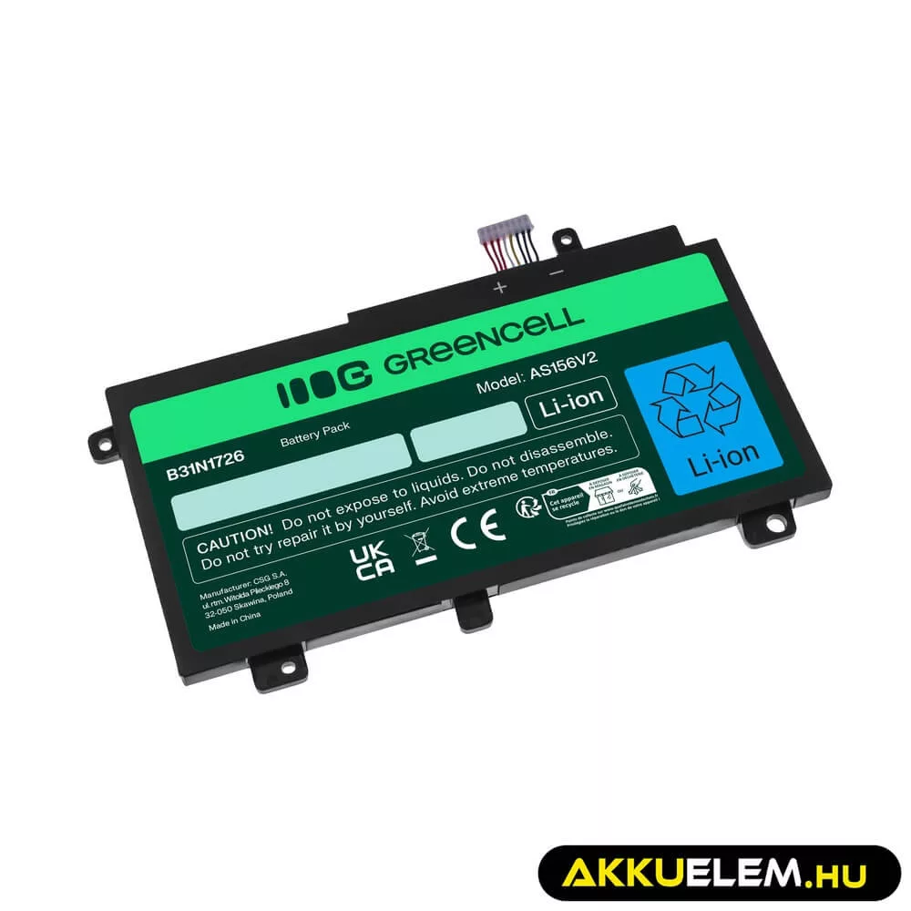 Utángyártott laptop akkumulátor B31N1726 Asus TUF Gaming FX504 FX504G FX505 FX505D FX505G A15 FA506 A17 FA706