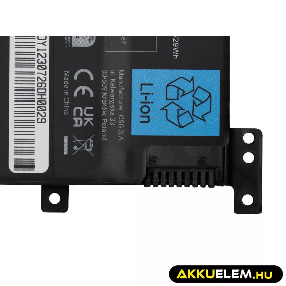 Utángyártott vLaptop laptop akkumulátor C21N1347 Asus A555 A555L F555 F555L F555LD K555 K555L K555LD R556