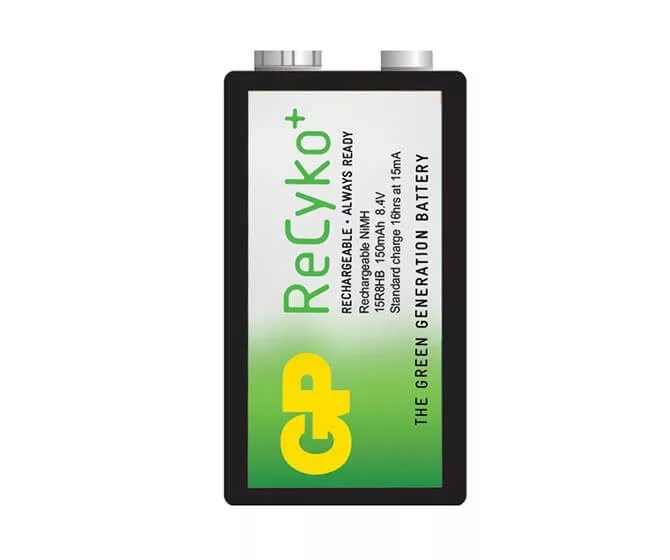 GP Recyko NiMH 9V 200mAh (8,4V) GP Recyko NiMH 9V 200mAh (8,4V)