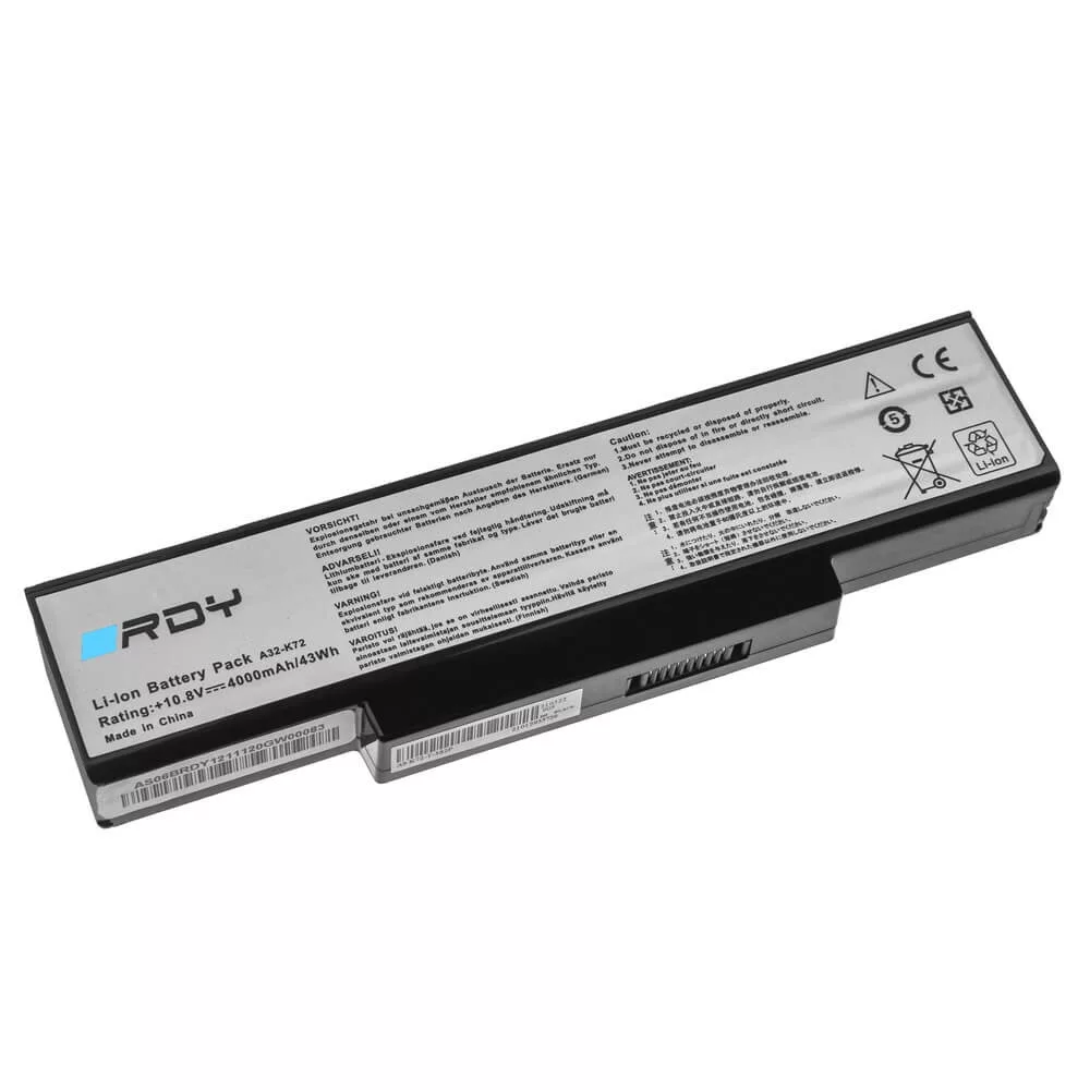 Utángyártott laptop akkumulátor A32-K72 Asus N71 K72 K72J K72F K73S K73SV N71 N71J