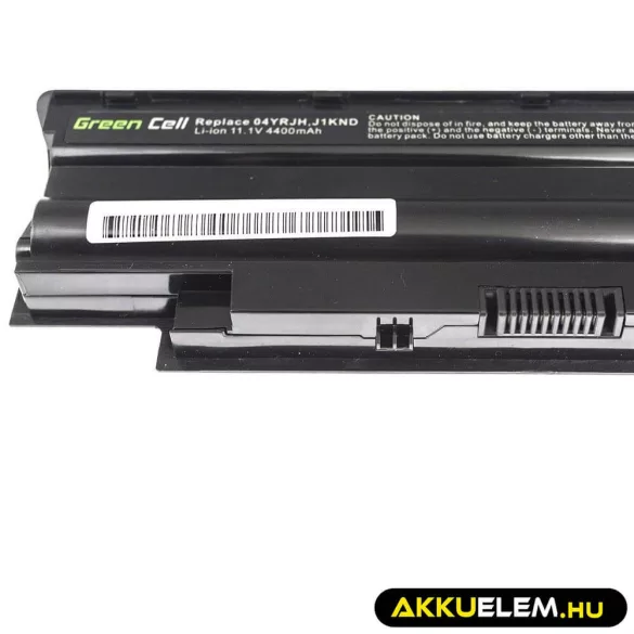 Utángyártott laptop akkumulátor J1KND Dell Inspiron 13R 14R 15R 17R Q15R N4010 N5010 N5030 N5040 N5110 T510 - GreenCell
