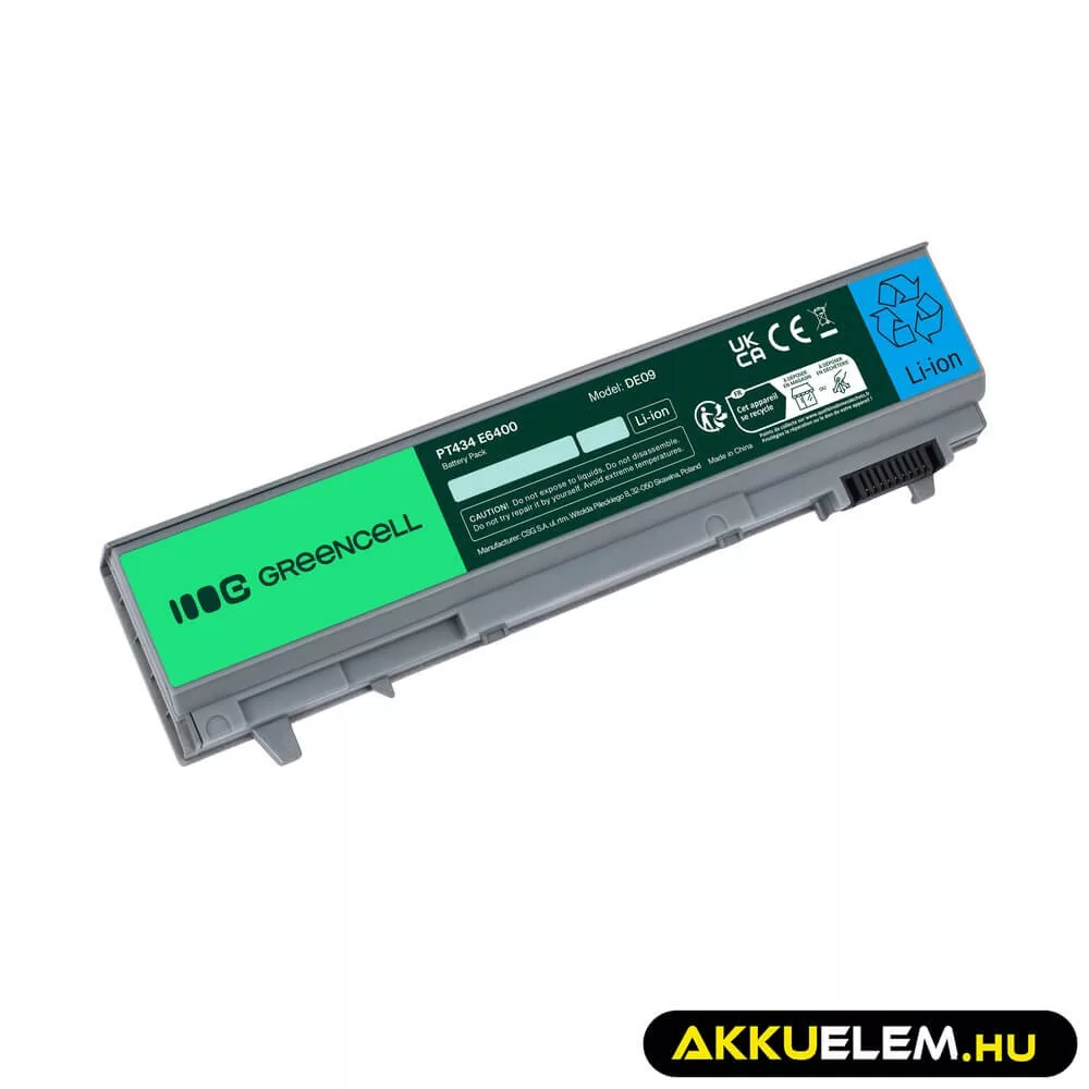 Utángyártott laptop akkumulátor PT434 W1193 Dell Latitude E6400 E6410 E6500 E6510