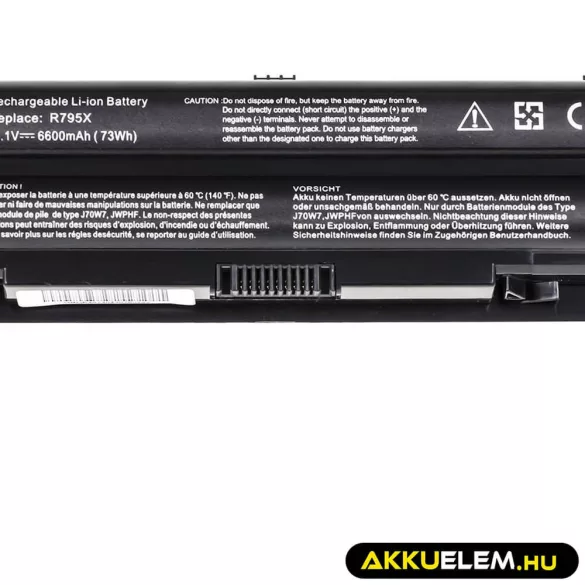 Utángyártott laptop akkumulátor JWPHF R795X Dell XPS 15 L501x L502x XPS 17 L701x L702x - GreenCell