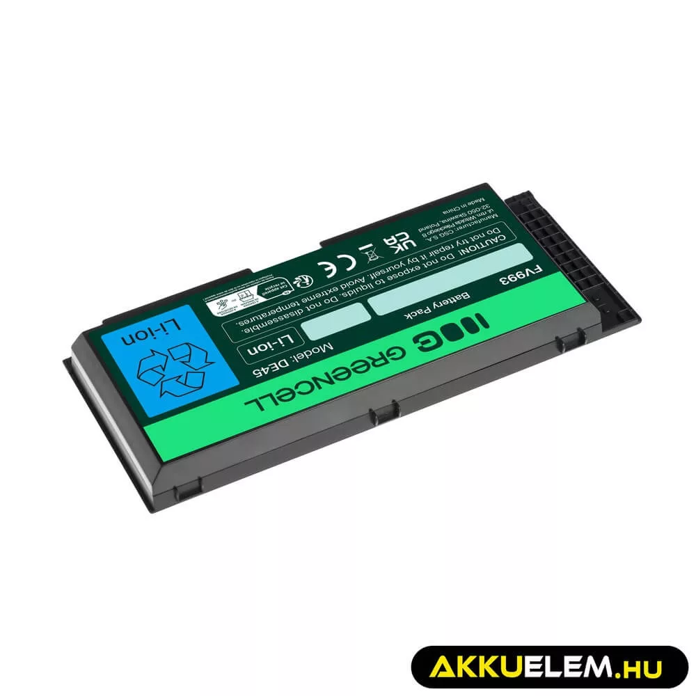 Utángyártott laptop akkumulátor FV993 Dell Precision M4600 M4700 M4800 M6600 M6700