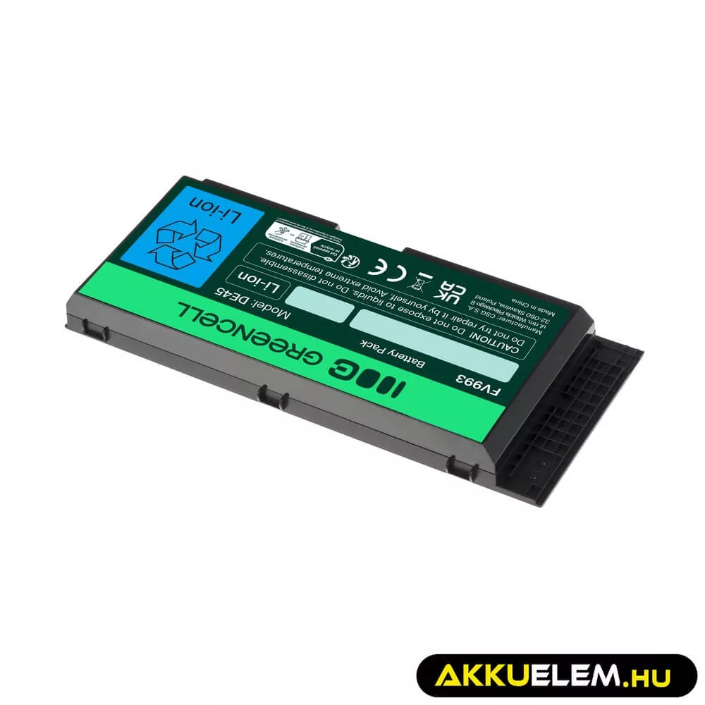 Utángyártott laptop akkumulátor FV993 Dell Precision M4600 M4700 M4800 M6600 M6700