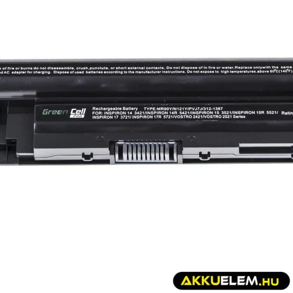 Utángyártott laptop akkumulátor PRO MR90Y XCMRD Dell Inspiron 15 15R 17 17R - GreenCell