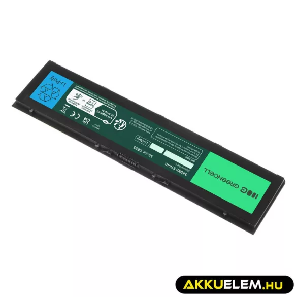 Utángyártott laptop akkumulátor 34GKR 3RNFD PFXCR Dell Latitude E7440 E7450 - GreenCell
