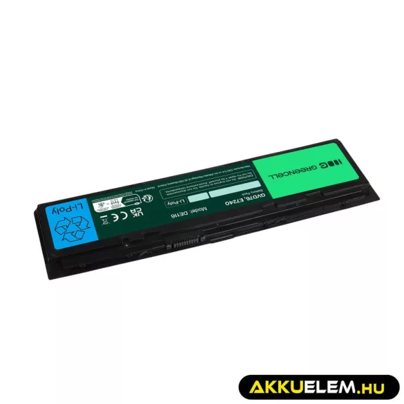 Utángyártott laptop akkumulátor WD52H GVD76 Dell Latitude E7240 E7250 - GreenCell