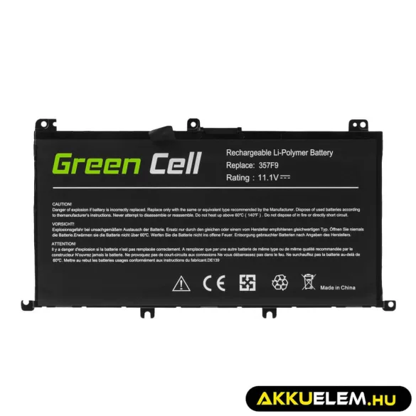 Utángyártott laptop akkumulátor 357F9 Dell Inspiron 15 5576 5577 7557 7559 7566 7567 - GreenCell