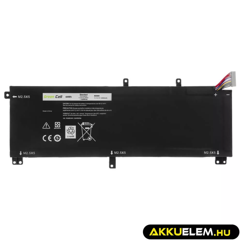 Utángyártott laptop akkumulátor 245RR T0TRM TOTRM Dell XPS 15 9530 Dell Precision M3800