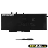 Utángyártott laptop akkumulátor 93FTF GJKNX Dell Latitude 5280 5290 5480 5490 5491 5495 5580 5590 5591 Precision 3520 3530 - GreenCell
