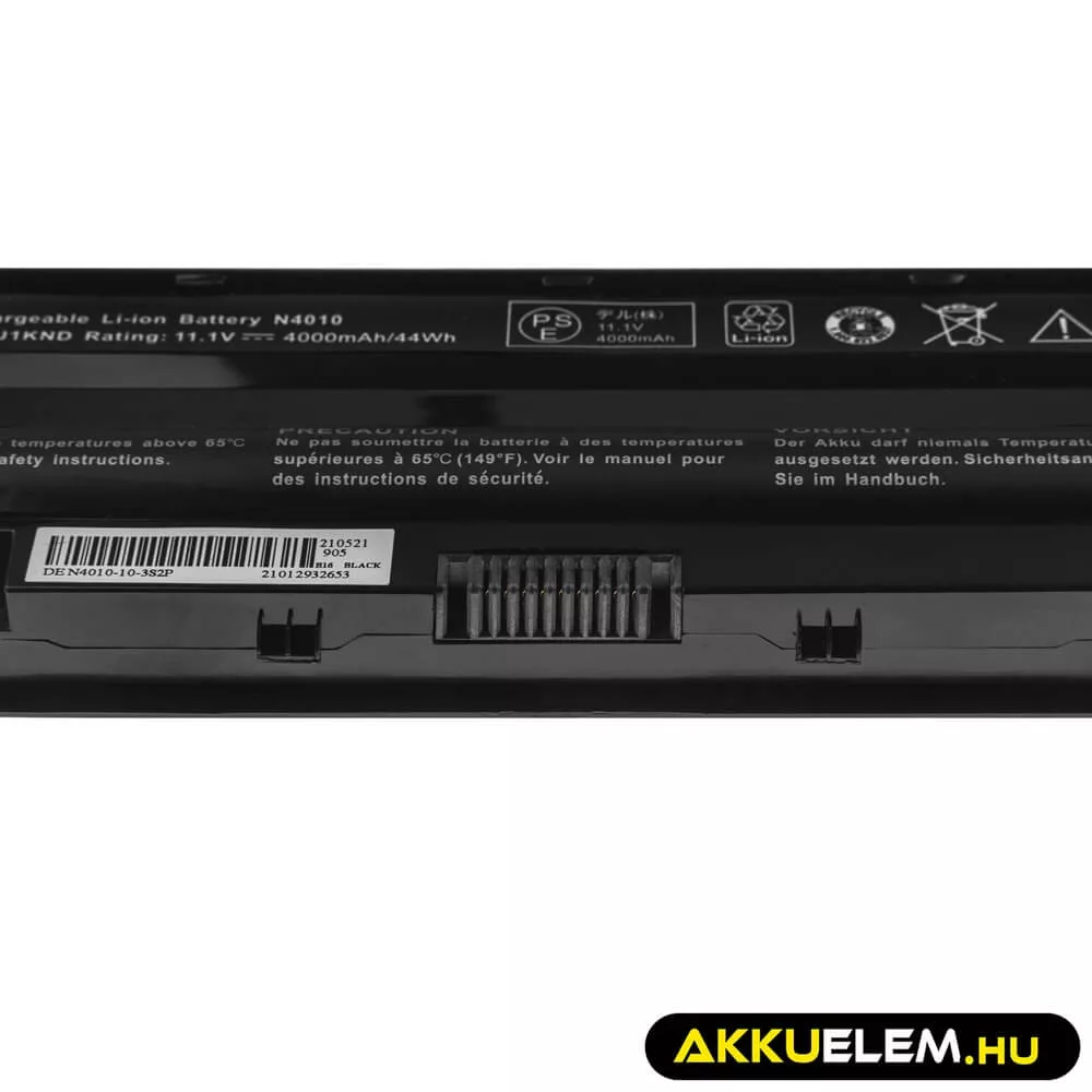 Utángyártott laptop akkumulátor J1KND Dell Inspiron 13R 14R 15R 17R Q15R N4010 N5010