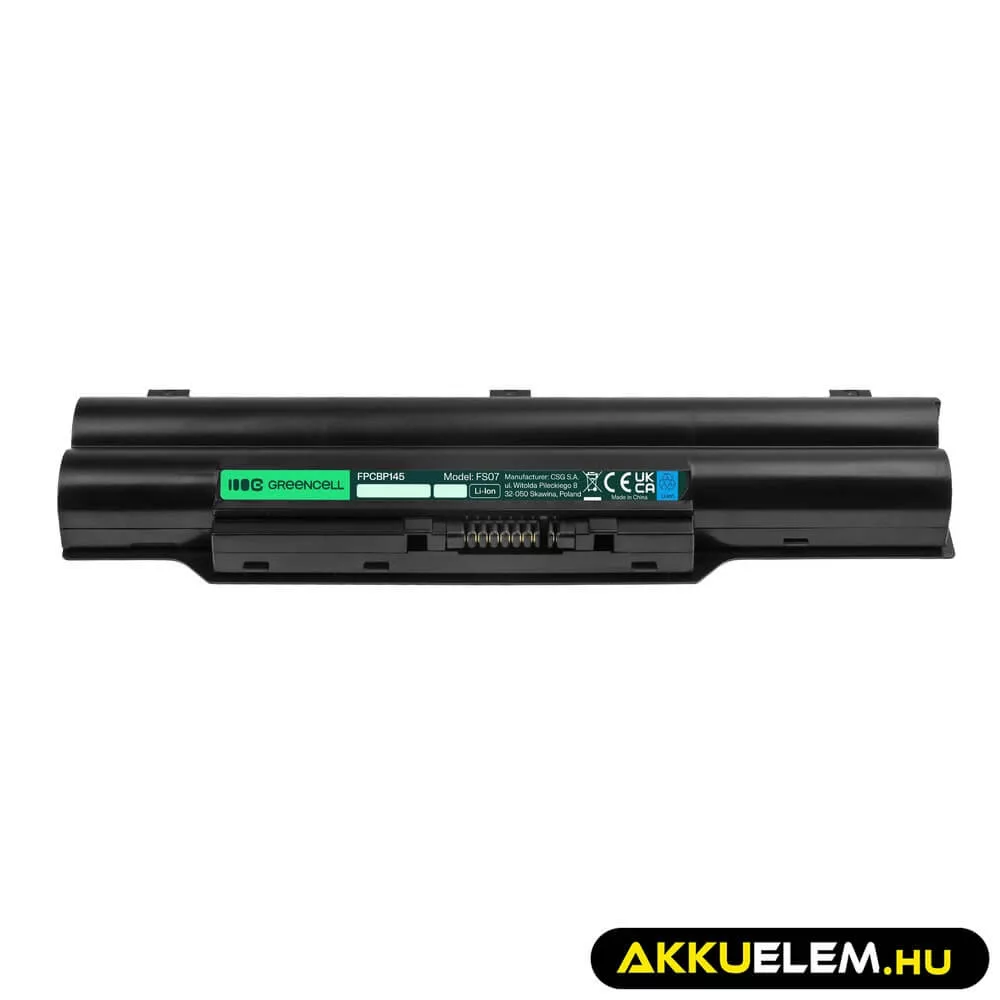 Utángyártott laptop akkumulátor FPCBP145 FPCBP282 Fujitsu LifeBook E751 E752 E781 E782 P770 P771 P772 S710 S751 S752 S760 S761 S762 S782
