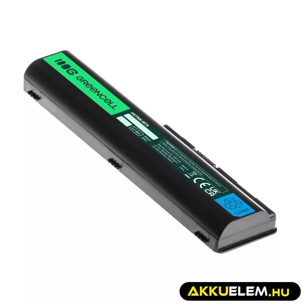 Utángyártott laptop akkumulátor HSTNN-LB72 HP Pavilion Compaq Presario DV4 DV5 DV6 CQ60 CQ70 G50 G70