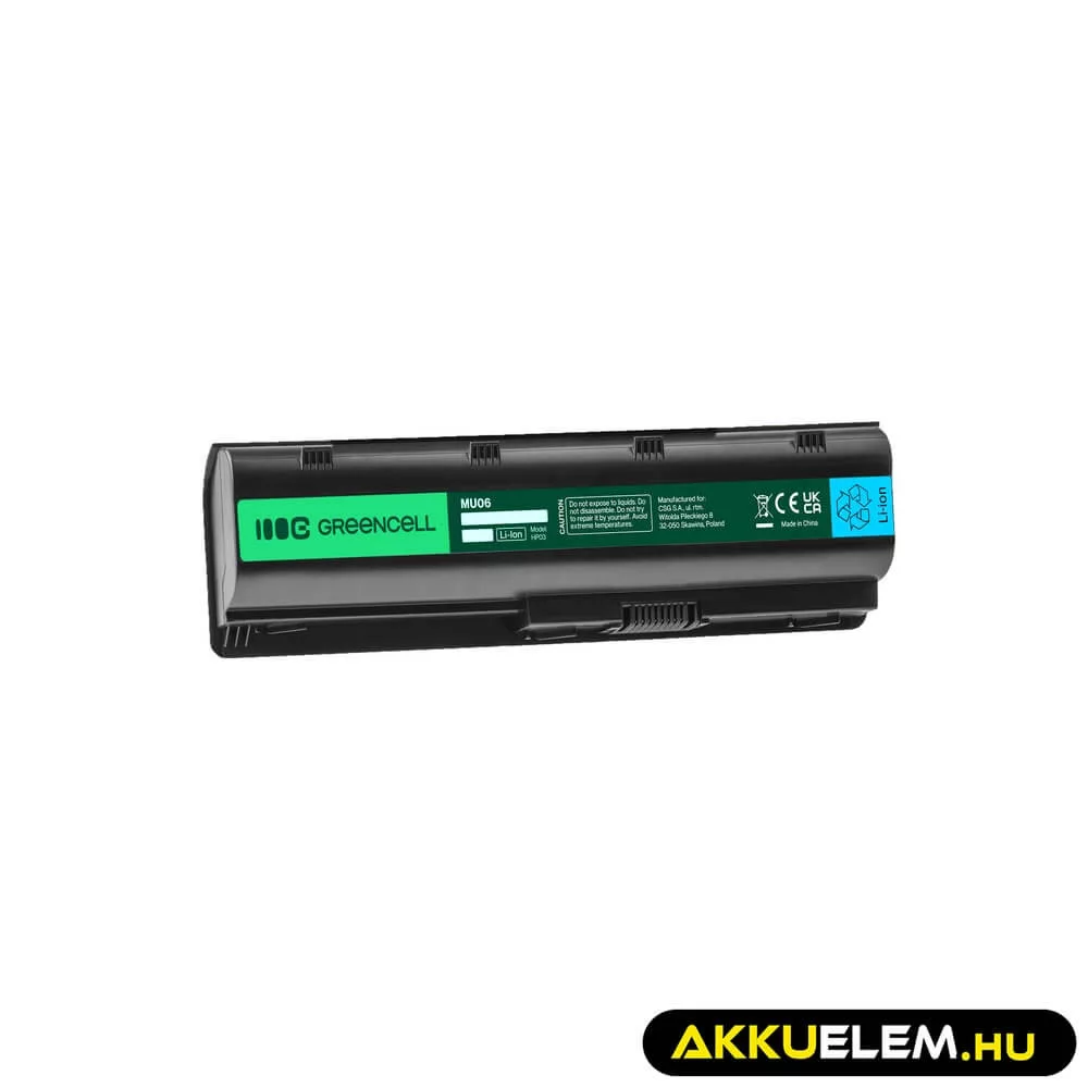Utángyártott laptop akkumulátor MU06 HP Compaq 635 650 655 Pavilion G6 G7 Presario CQ62