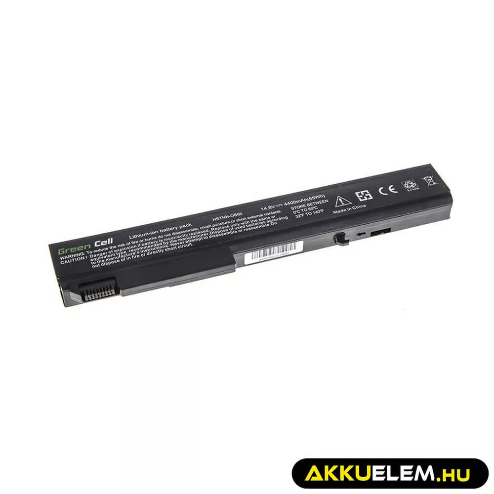 Utángyártott laptop akkumulátor HSTNN-LB60 HP EliteBook 8530p 8530w 8540p 8540w