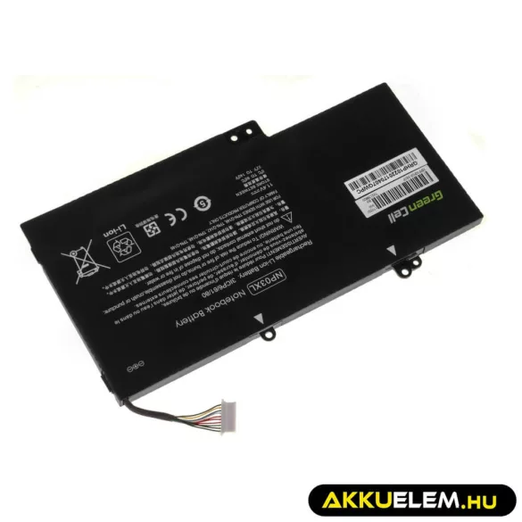 Utángyártott laptop akkumulátor NP03XL HP Envy x360 15-U Pavilion x360 13-A 13-B - GreenCell