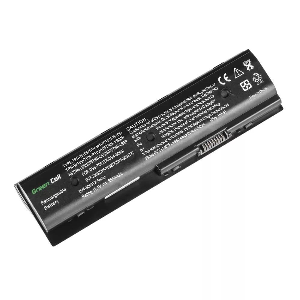 Utángyártott laptop akkumulátor HP Pavilion DV6-7000 DV7-7000 M6 / 11 1V 6600mAh