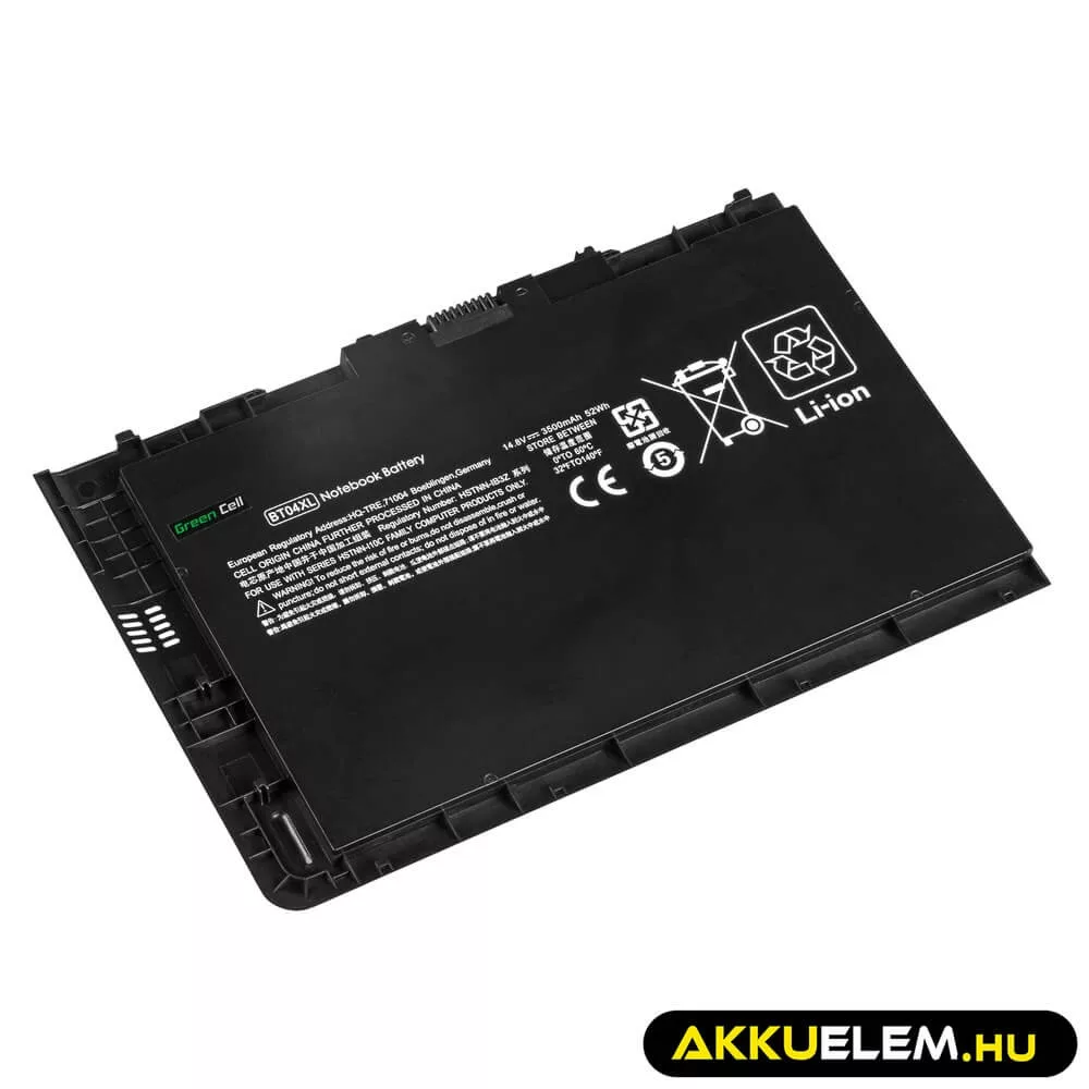 Utángyártott laptop akkumulátor BA06XL BT04XL HP EliteBook Folio 9470m 9480m
