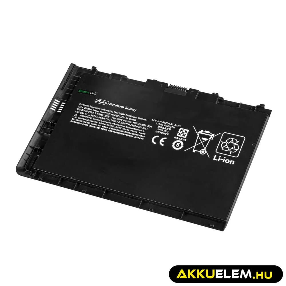 Utángyártott laptop akkumulátor BA06XL BT04XL HP EliteBook Folio 9470m 9480m