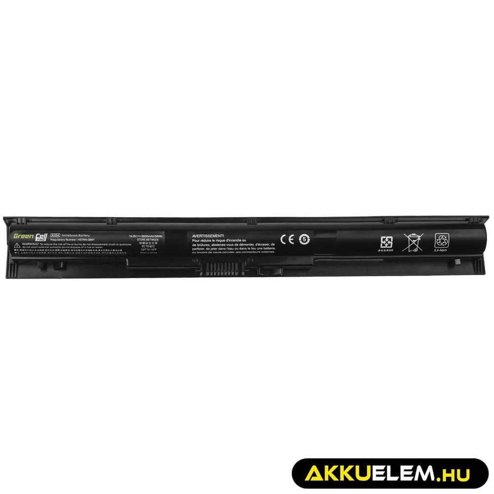 Utángyártott laptop akkumulátor PRO KI04 HP Pavilion 15-AB 15-AB061NW 15-AB230NW 15-AB250NW 15-AB278NW 17-G 17-G131NW 17-G132NW