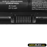 Utángyártott laptop akkumulátor ULTRA RI04 805294-001 HP ProBook 450 G3 455 G3 470 G3 - GreenCell