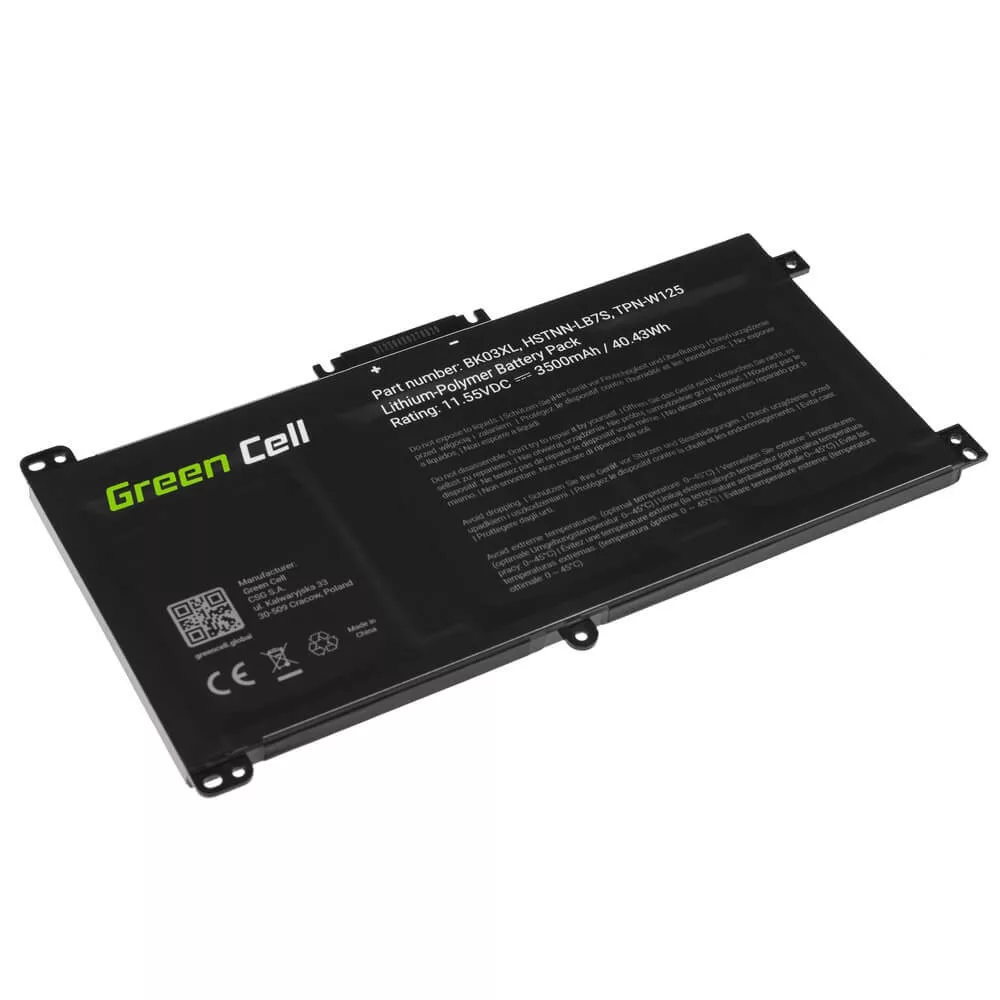   Utángyártott laptop akkumulátor BK03XL HP Pavilion x360 14-BA 14-BA015NW 14-BA022NW 14-BA024NW 14-BA102NW 14-BA104NW