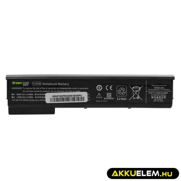 Utángyártott laptop akkumulátor PRO CA06 CA06XL HP ProBook 640 645 650 655 G1 - GreenCell