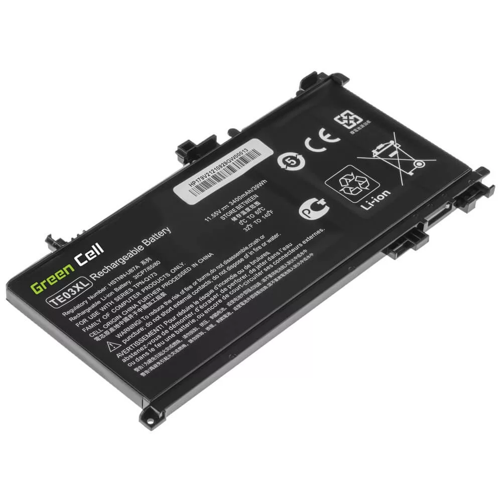 Utángyártott TE03XL laptop akkumulátor HP Omen 15-AX052NW 15-AX055NW 15-AX075NW 15-AX099NW HP Pavilion 15-BC402NW
