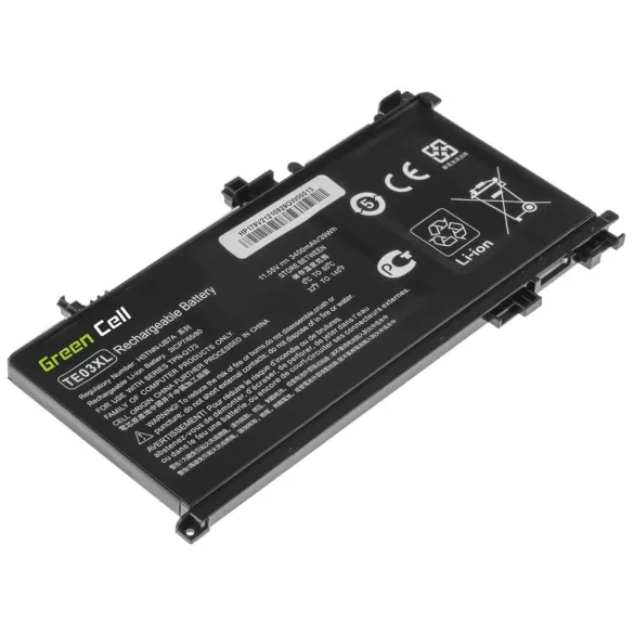 Utángyártott TE03XL laptop akkumulátor HP Omen 15-AX052NW 15-AX055NW 15-AX075NW 15-AX099NW HP Pavilion 15-BC402NW - GreenCell