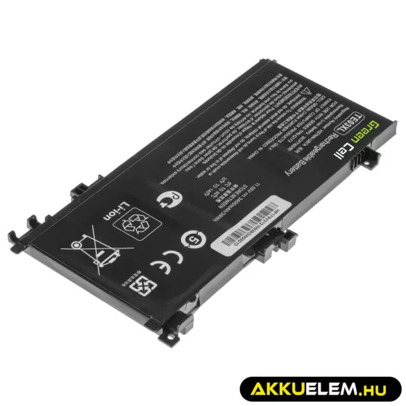 Utángyártott TE03XL laptop akkumulátor HP Omen 15-AX052NW 15-AX055NW 15-AX075NW 15-AX099NW HP Pavilion 15-BC402NW - GreenCell