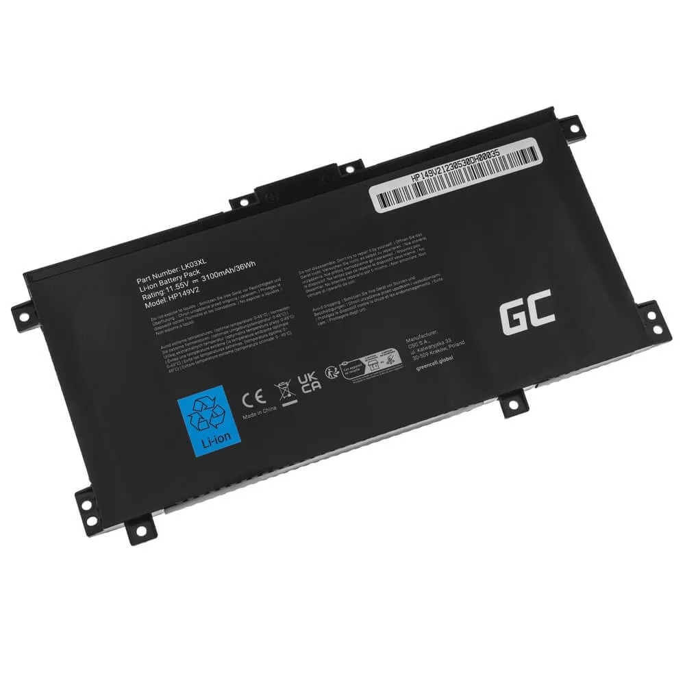Utángyártott laptop akkumulátor LK03XL HP Envy x360 15-BP 15-BP000 15-BP100 15-CN 17-AE 17-BW