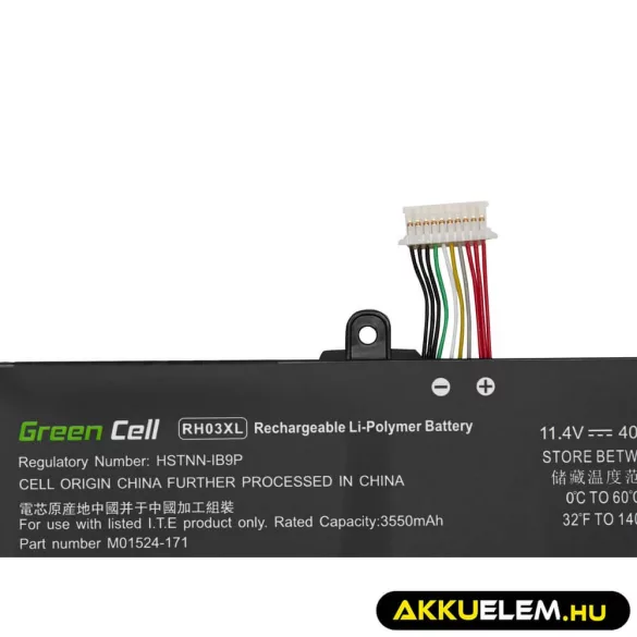 Utángyártott RH03XL M02027-005 laptop akkumulátor HP ProBook 430 G8 440 G8 445 G8 450 G8 630 G8 640 G8 650 G8 - GreenCell