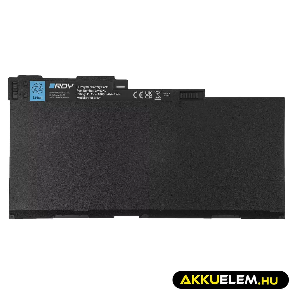 Utángyártott Laptop laptop akkumulátor CM03XL HP EliteBook 745 G2 750 G1 G2 755 G2 840 G1 G2 845 G2 850 G1 G2 855 G2 ZBook 14 G2