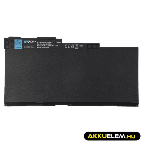 Utángyártott Laptop laptop akkumulátor CM03XL HP EliteBook 745 G2 750 G1 G2 755 G2 840 G1 G2 845 G2 850 G1 G2 855 G2 ZBook 14 G2 - GreenCell