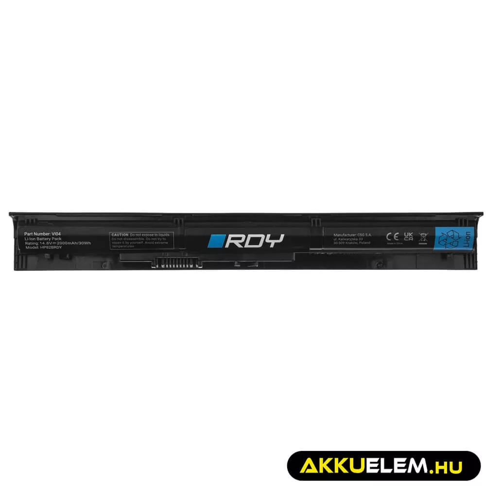 Utángyártott Laptop laptop akkumulátor VI04 VI04XL 756743-001 756745-001 HP ProBook 440 G2 445 G2 450 G2 455 G2 Envy 15 17 Pavilion 15 14.8V