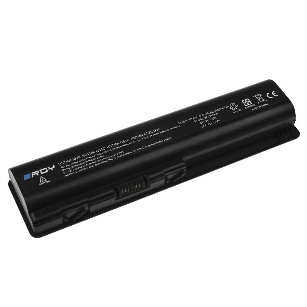 Utángyártott laptop akkumulátor EV06 HSTNN-CB72 HSTNN-LB72 HP G50 G60 G70 Pavilion DV4 DV5 DV6
