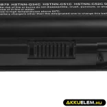 Utángyártott laptop akkumulátor EV06 HSTNN-CB72 HSTNN-LB72 HP G50 G60 G70 Pavilion DV4 DV5 DV6 - GreenCell