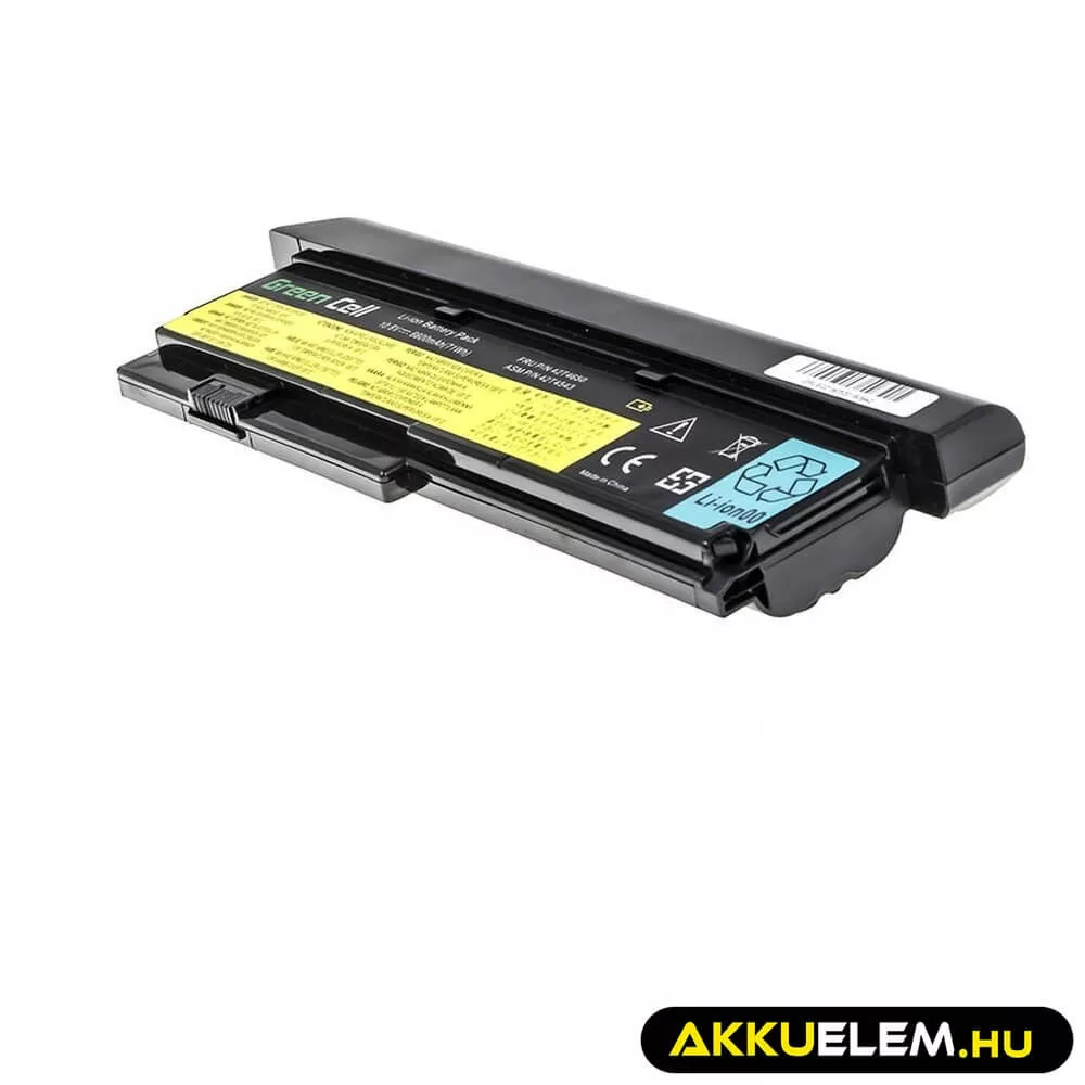 Utángyártott laptop akkumulátor 42T4650 Lenovo ThinkPad X200 X201 X200s X201i