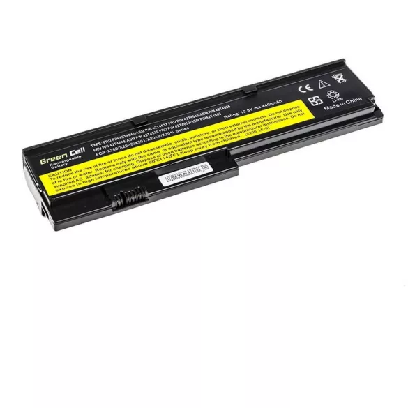 Utángyártott laptop akkumulátor 42T4650 Lenovo ThinkPad X200 X201 X200s X201i - GreenCell