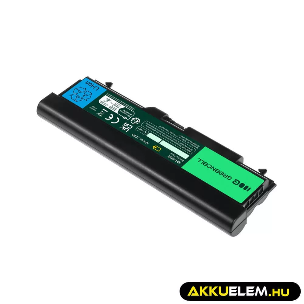 Utángyártott laptop akkumulátor 42T4795 Lenovo ThinkPad T410 T420 T510 T520 W510 SL410 Edge 14