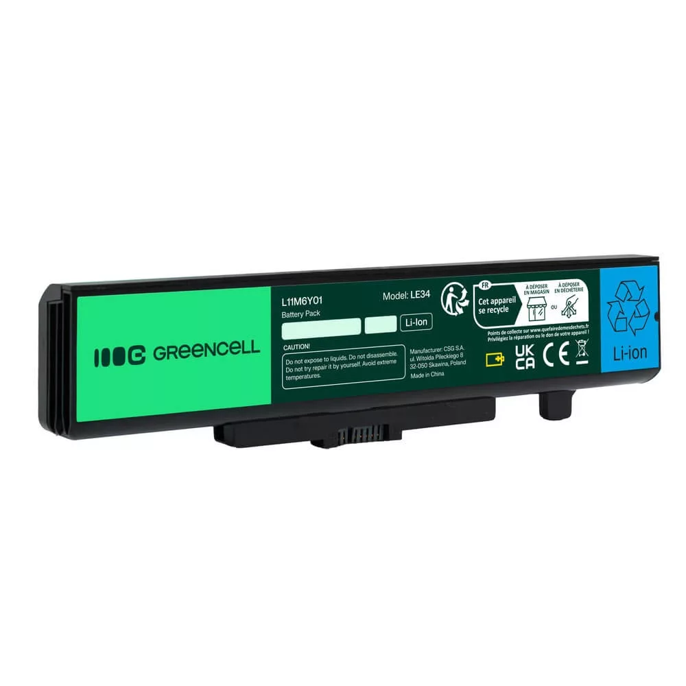   Utángyártott laptop akkumulátor Lenovo G500 G505 G510 G580 G580A G580AM G585 G700 G710 G480 G485 IdeaPad P580 P585 Y480 Y580 Z480 Z585