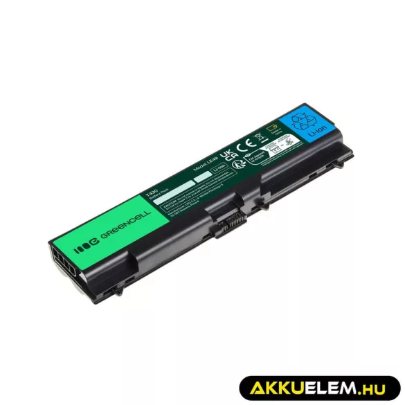 Utángyártott laptop akkumulátor 45N1001 Lenovo ThinkPad L430 T430i L530 T430 T530 T530i - GreenCell