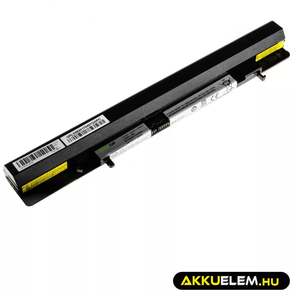 Utángyártott laptop akkumulátor L12S4A01 Lenovo IdeaPad S500 Flex 14 14D 15 15D