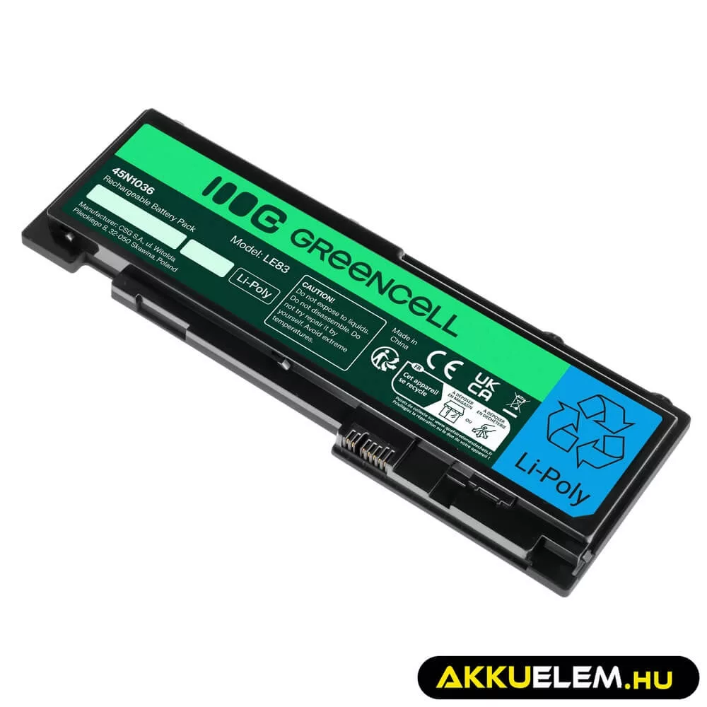 Utángyártott laptop akkumulátor 0A36309 42T4844 Lenovo ThinkPad T420s T420si T430s T430si 2355