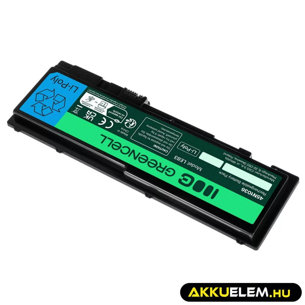 Utángyártott laptop akkumulátor 0A36309 42T4844 Lenovo ThinkPad T420s T420si T430s T430si 2355
