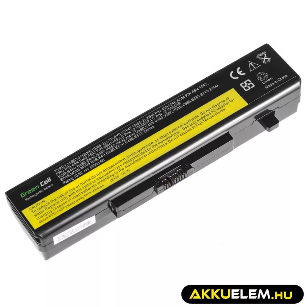 Utángyártott laptop akkumulátor 45N1042 Lenovo ThinkPad Edge E430 E431 E435 E440 E530 E530c E531 E535 E545