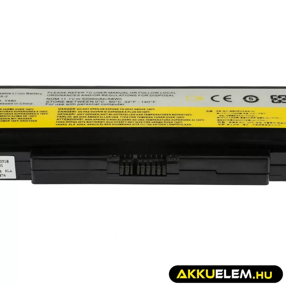 Utángyártott laptop akkumulátor PRO Lenovo G500 G505 G510 G580 G580A G585 G700 G710 G480 G485 IdeaPad P580 P585 Y480 Y580 Z480 Z585
