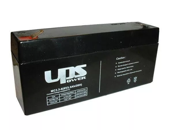 UPS Power 6V 3,3Ah zselés akkumulátor (MC3.3-6) UPS Power 6V 3,3Ah zselés akkumulátor (MC3.3-6)